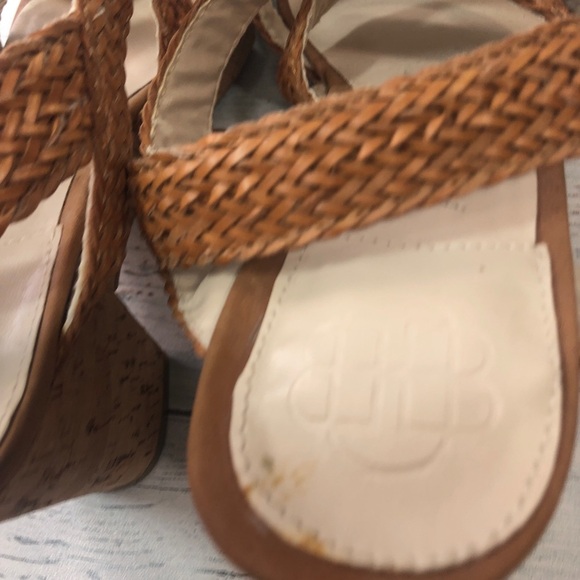 Dana Buchman 3” Cork Heel Sandals 8.5 - Picture 10 of 12